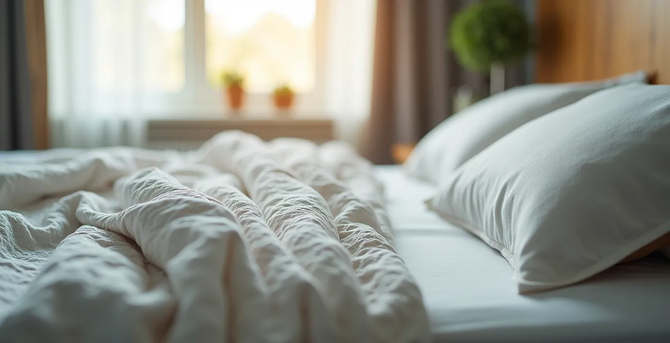 Chambre d'hôpital moderne et lumineuse avec vue sur jardin, ambiance apaisante