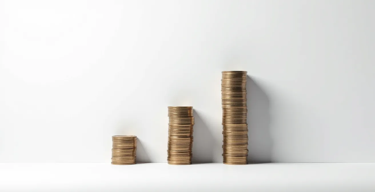 Représentation visuelle de l'évolution des tarifs de mutuelle avec l'âge